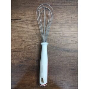 Leifheit Whisk Kitchen Utensil White Plastic Handle U88